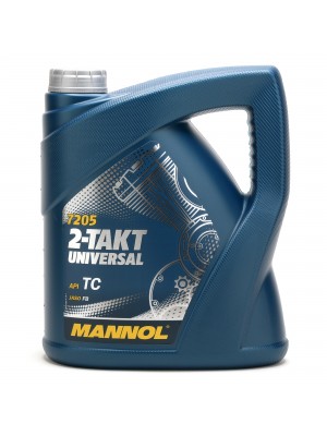 MANNOL 2-Takt Universal mineralisches Motorrad Motoröl 4l